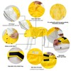 Waterproof Dog Raincoat, Adjustable Reflective Lightweight Pet Rain Clothes with