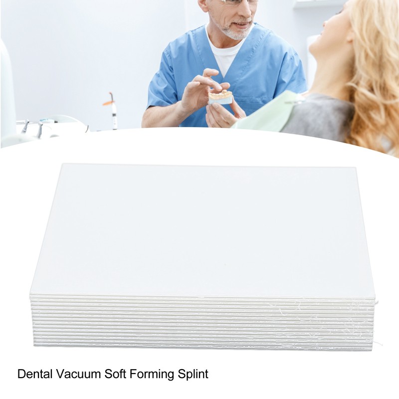 7 Sheets 3.0MM Dental Vacuum Soft Splint Sheets High Strength