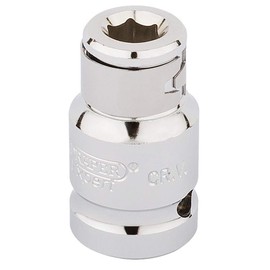 Draper 16810 1/2-Inch Square Drive Bit Holding 5/16-Inch Socket