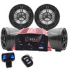 XYC UTV,ATV, Anti-Theft Bluetooth Motor Remote 3.34" Motorcycle Bluetooth Wireless
