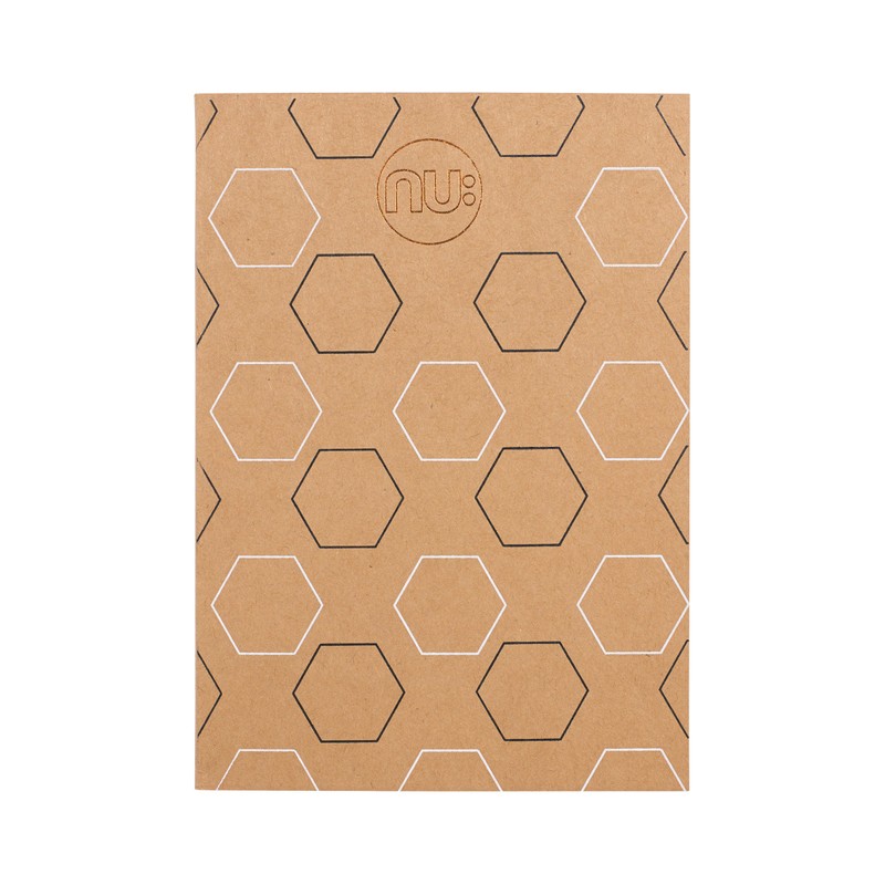 NU Kraft A4 Foiled Notebook, Pack of 3