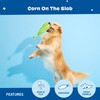 BARK Dog Toy Corn On The Slob Squeaky Toy for