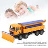 1:50 Snow Sweeper Model Zinc Alloy Simulation Engineering Vehicle Model