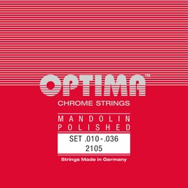 Optima Mandolin strings Chrome polished set 2105
