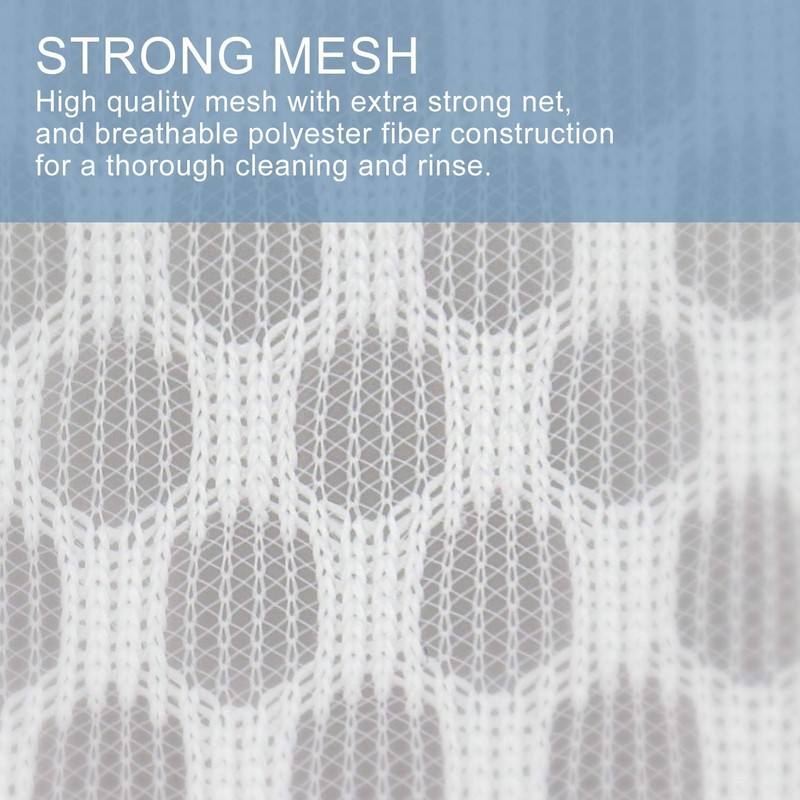 Aieve 3 PCS Honeycomb Mesh Laundry Bags, 12 x 16