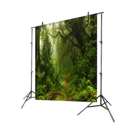 Aisnyho Fairy Tale Forest Backdrop Background Jungle Backdrops for Photography Studio Video Photo Booth Props 7x 5ft