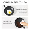 RATWIA Frying Pan 3-Piece Set, Nonstick Skillet Set for Induction