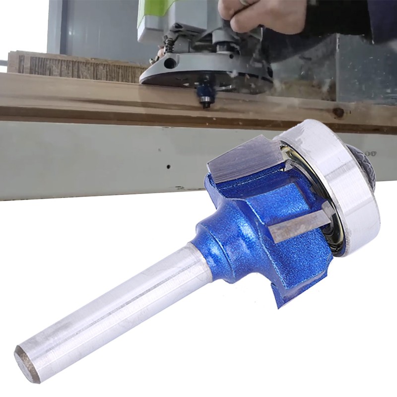 4-Tooth Round Edging Milling Cutter 8mm / 0.3in Router Bit