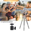 Universal 1/4 Inch Swivel Mini Ball Head Screw Tripod Mount