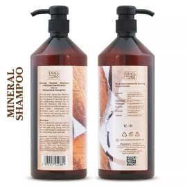 Dead Sea 2 PACK DEAD SEA  SHAMPOO & CONDITIONER WITH DEAD SEA MINERALS & COCONUT OIL