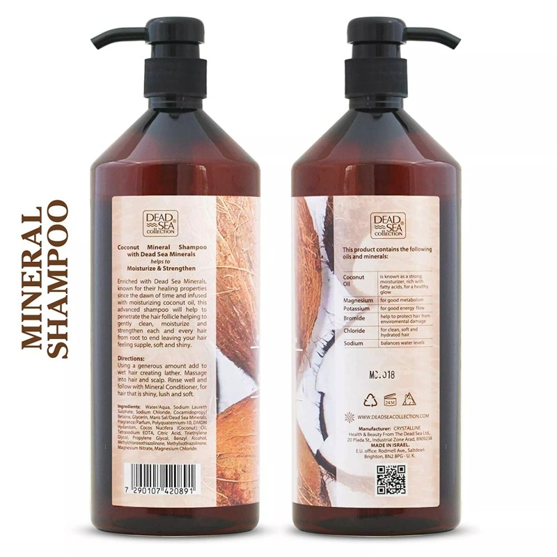 Dead Sea 2 PACK DEAD SEA SHAMPOO & CONDITIONER WITH