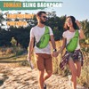 ZOMAKE Sling Backpack 10L - Small Crossbody Backpacks Waterproof Sling