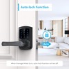 Signstek Keyless Entry Door Lock with Handle, Digital Keypad Door
