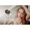 JewelryPalace Huge Oval 5.7ct Genuine Smoky Quartz Cocktail Rings for