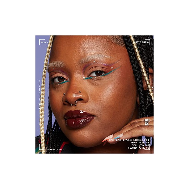 NYX PROFESSIONAL MAKEUP Epic Wear Metallic Liquid Liner, Long-Lasting Waterproof
