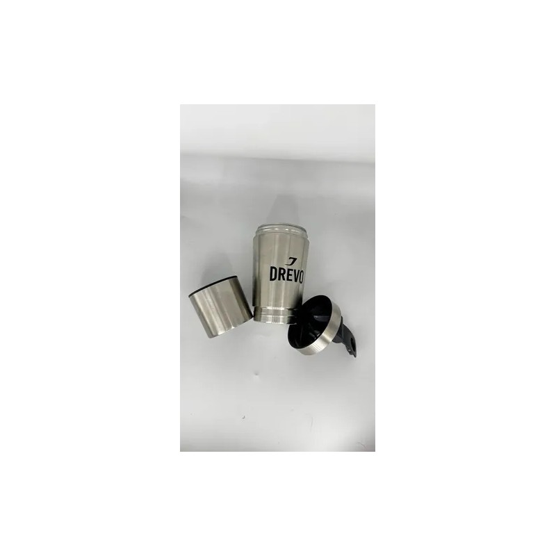 Termo 591 Ml Proteína Café 2 En 1 Pastillero Ultraresistente