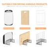 KORRTFID Cutting Board Storage Rack, Compact Cutting Board Organizer, Chopping