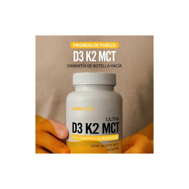 Restart Ultra D3 K2 Mct | Complejo De Vitamina D3