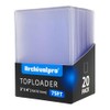 75PT Toploader - Fundas para tarjetas (20 unidades, 3 x