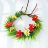 Hawaiian Flower Crown Flower Headband Tropical Floral Crown Headpiece