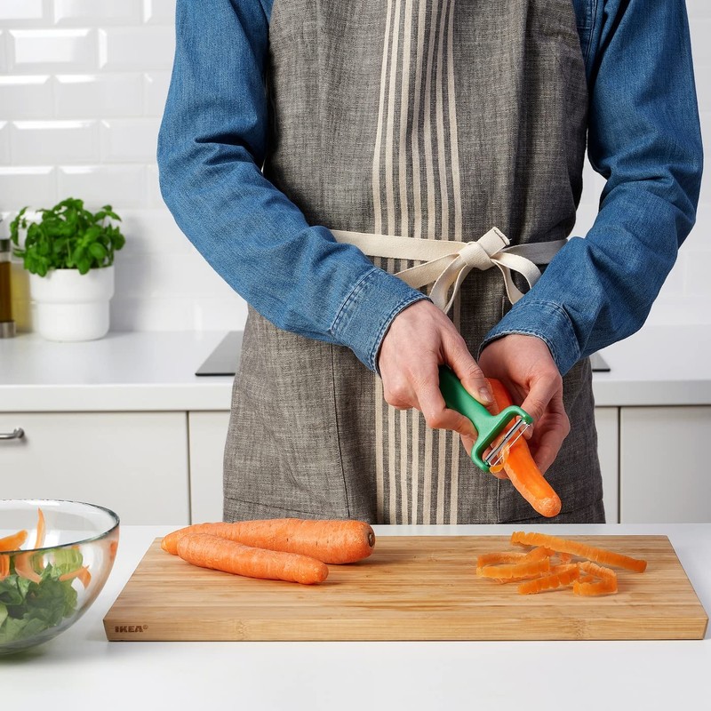 IKEAA UPPFYLLD Peeler, Bright Green 11.4 cm (4 ") -