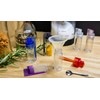 HNOYGNU 6 Pcs Leak-proof Mini Seasoning Containers Set,Spice Jar with