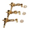 6Pcs Full Closed Guitar Tuning Key Accurate Fast Operation Stable