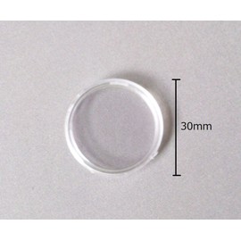 Kingya Coin Case Capsule Set of 20 Commemorative Coin Storage Storage [MF Cloth Included] (Inner Diameter 1.1 inches (27 mm)