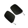YUNHECAM Pair Front Bumper Tow Hook Cover Towing Eye Lid