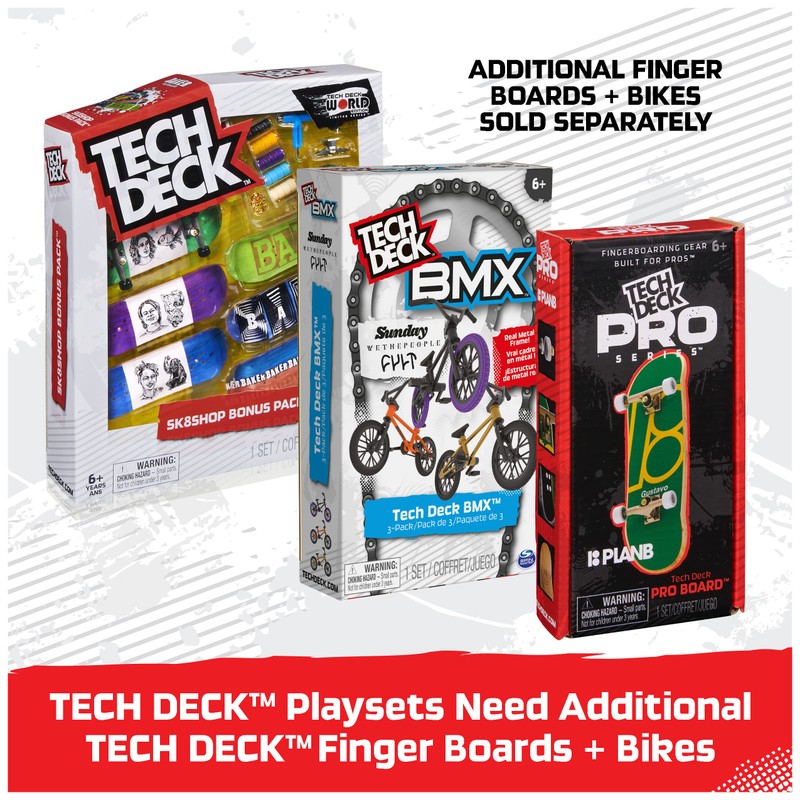 Tech Deck, Nyjah Rail Shredder Skatepark, X-Connect Park Creator, Set