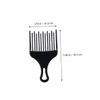 Vaguelly 4pcs Curly Hair Comb Wide Tooth Combs for Easy
