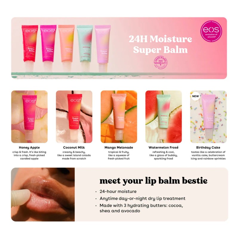 EOS Super Balm 24 Hrs Moisture 5 Pack (10ml C/u)