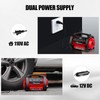AVID POWER Tire Inflator Portable Air Compressor, 12V DC 110V