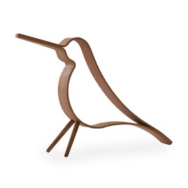 Cooee Design - Woody Bird - Sculpture - Bird - Oak Wood Veneer - Dimensions (L x W x H): 31 x 6.5 x 20 cm