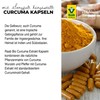 Raab Vitalfood Organic Curcuma Extract Capsules, 90 Capsules of 500