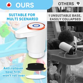 Pitjeck Water Table Pump,Water Pump for Water Table 4 Hours Lasting time Battery Powered Pump for Kids Sand Water Play Table