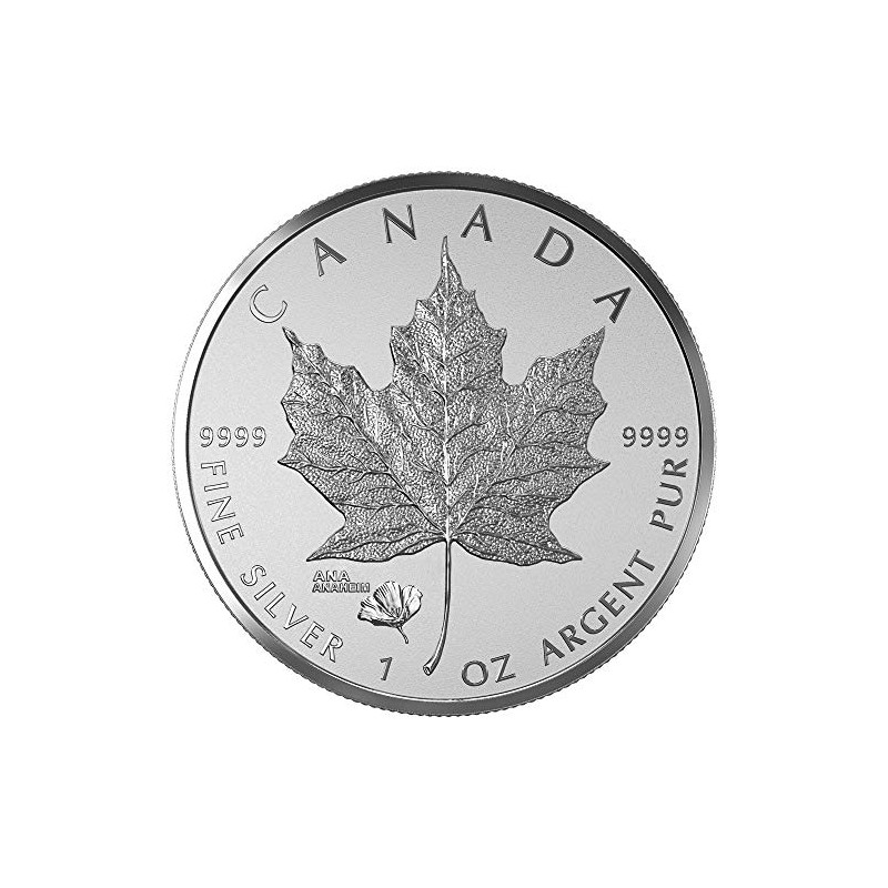 2016 $5 .9999 Proof Silver Maple Leaf Coin Poppy