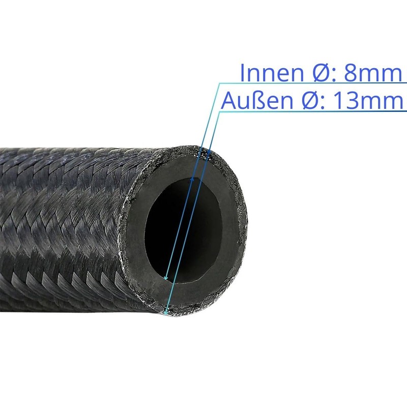 Easy Link Fuel Hose 8 mm 5 m Petrol Hose