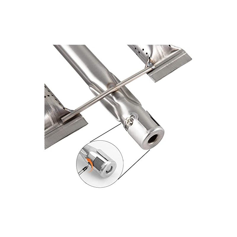 Votenli S1246C (3-Pack) 14.5" x 6.25" Stainless Steel Burner Replacement