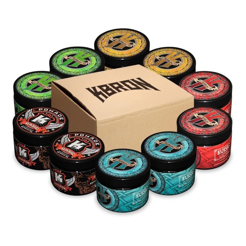 10 Pomadas Kbron Basic Pomade 150g