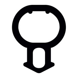 ExtrudaSeal B202 Bubble Gasket Replacement Window Door Draught Excluder Seal - 6m