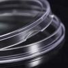Hicarer 25mm Coin Holder Capsules Clear Round Plastic Coin Container