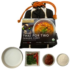 Verve Culture Thai for Two - Panang Curry, Thai Meal Kit USDA Organic, Vegan, Gluten-Free - Made in Thailand