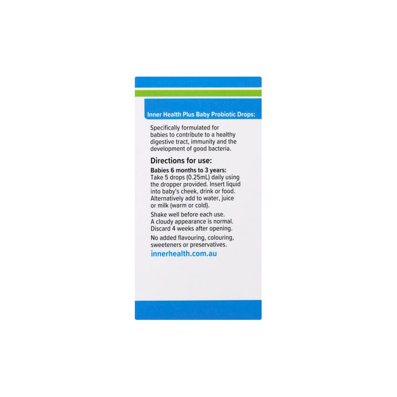 Inner Health Plus Baby Probiotic Drops Probiotic 8mL