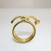 Newstyle WON 18K Gold Plated Knot Ring - Stylish &