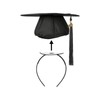 KONPJE Graduation Cap Headband Secures Your Graduation Cap Grad Cap