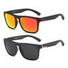 DUBERY Classic Polarized Sunglasses for Men Women Retro 100% UV