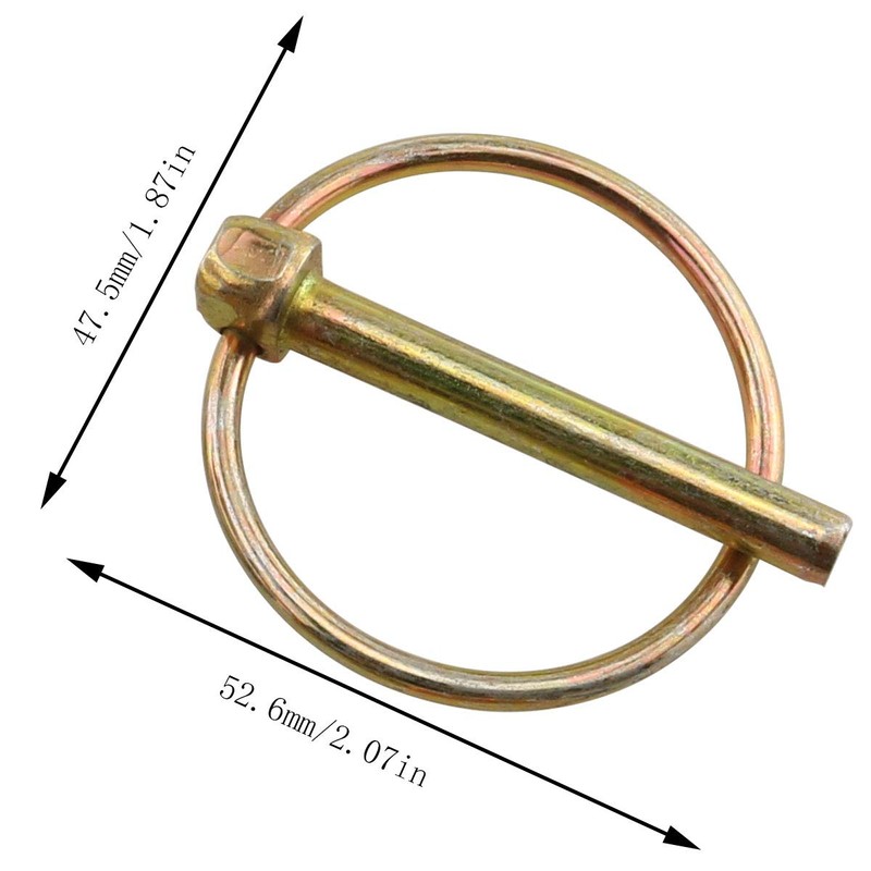 E-outstanding Linch Pin 4PCS 45mm Heavy Duty Lynch Pin Shaft