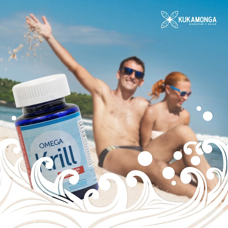 Omega Krill - 60 Caps. Sin Sabor