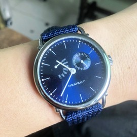 torbollo Nylon Woven Watch Strap, Men's Watch Straps for Classic Watch, 18 mm, 20 mm, 22 mm, 24 mm, Quick Release, Robust Replacement Watch Strap for Women